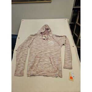 U.S. Vintage Baja‎ Beach Hoodie Womens S Long Sleeve Beach Cover Pouch New